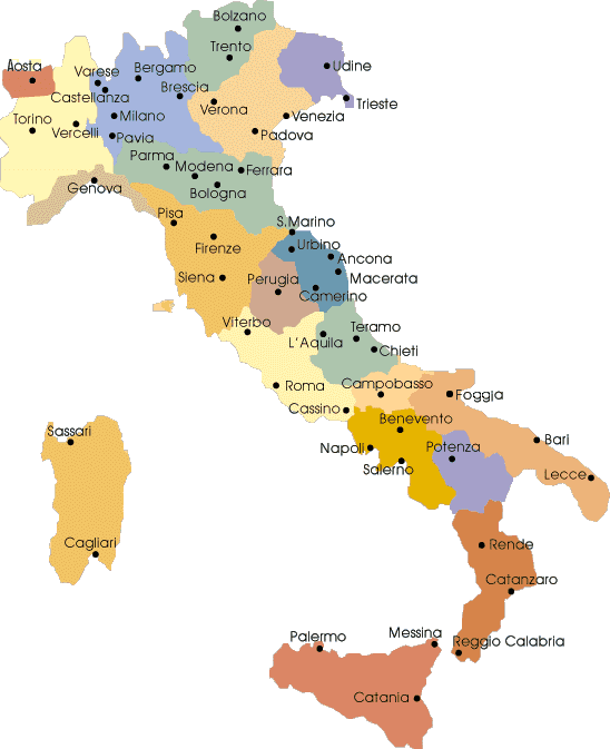 Italian Map